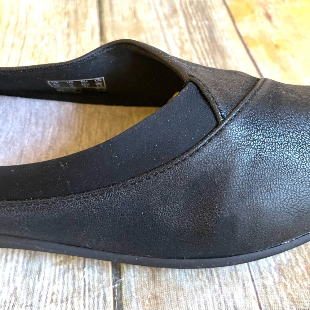Clarks Cloudsteppers Ballet Flats Black sz 11 - Picture 9 of 15
